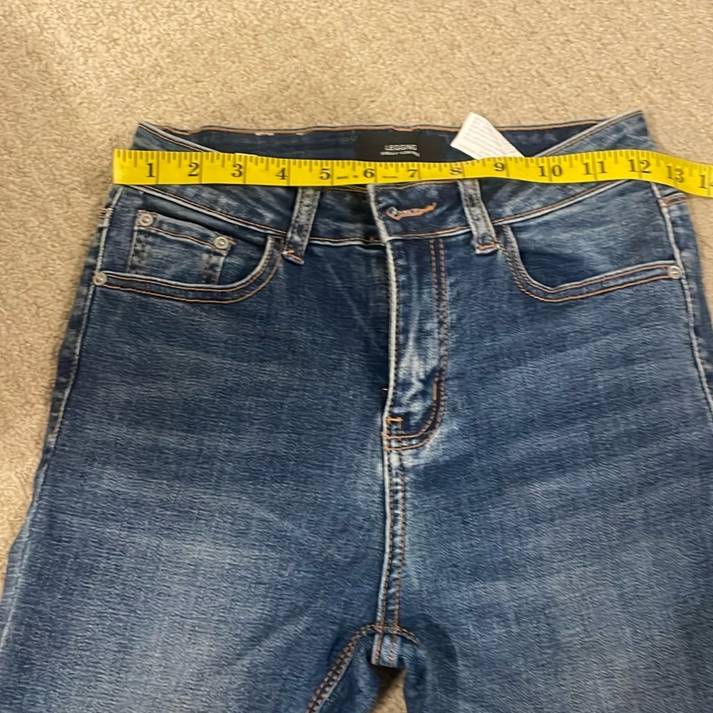 Win jeans, ladies legging style stella low rise size 28 easy fit
